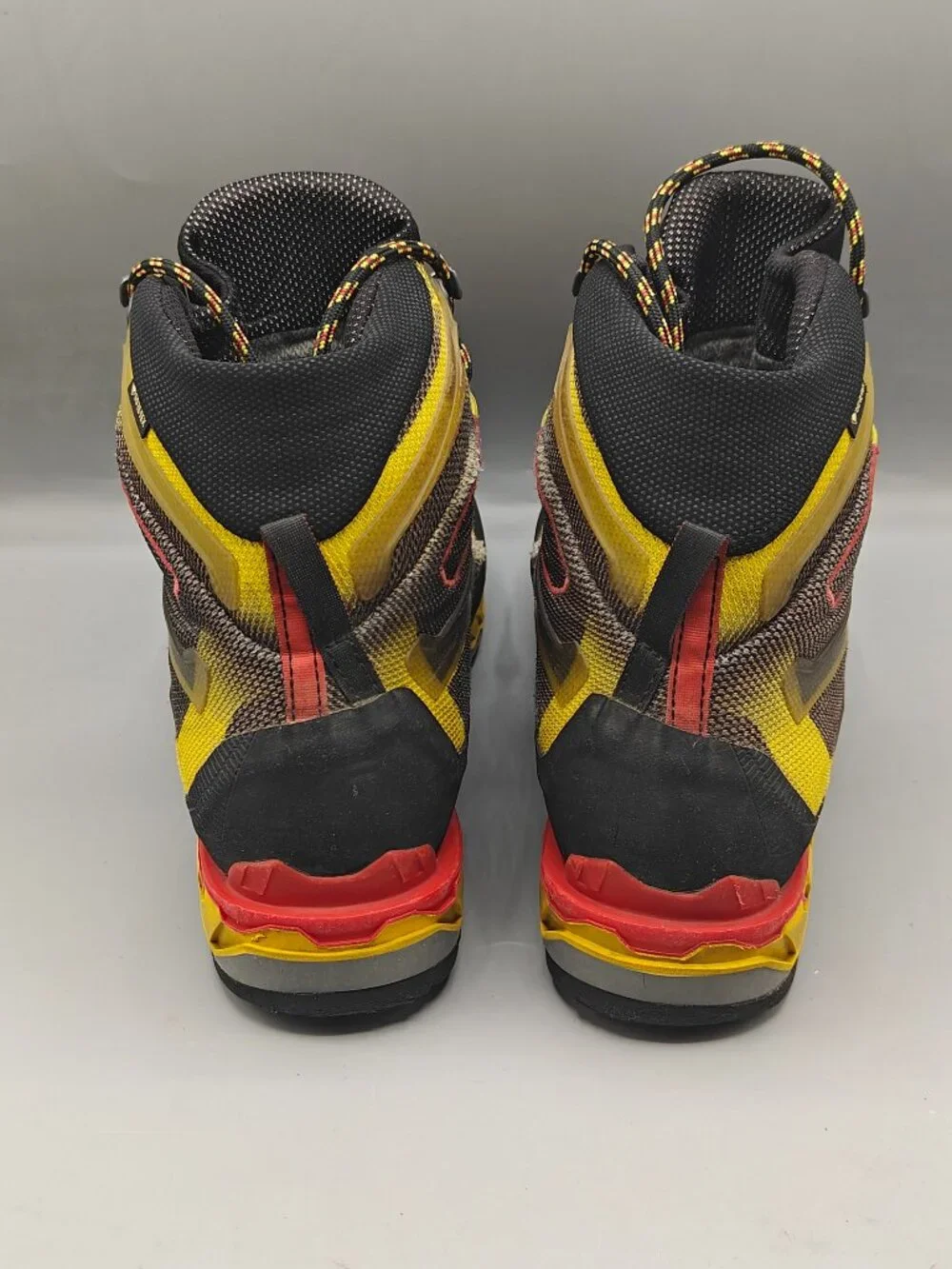 La Sportiva Trango Tech GTX Gore-Tex Hiking Boots Black Yellow Men's US 9